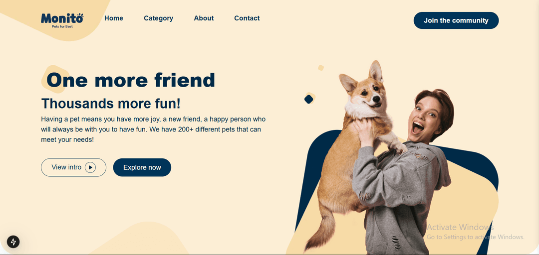Basic E-commerce Pet Store